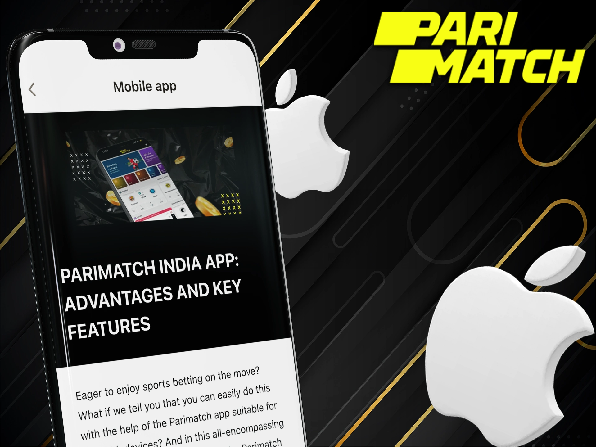 Install and play on the Pari Bet app.