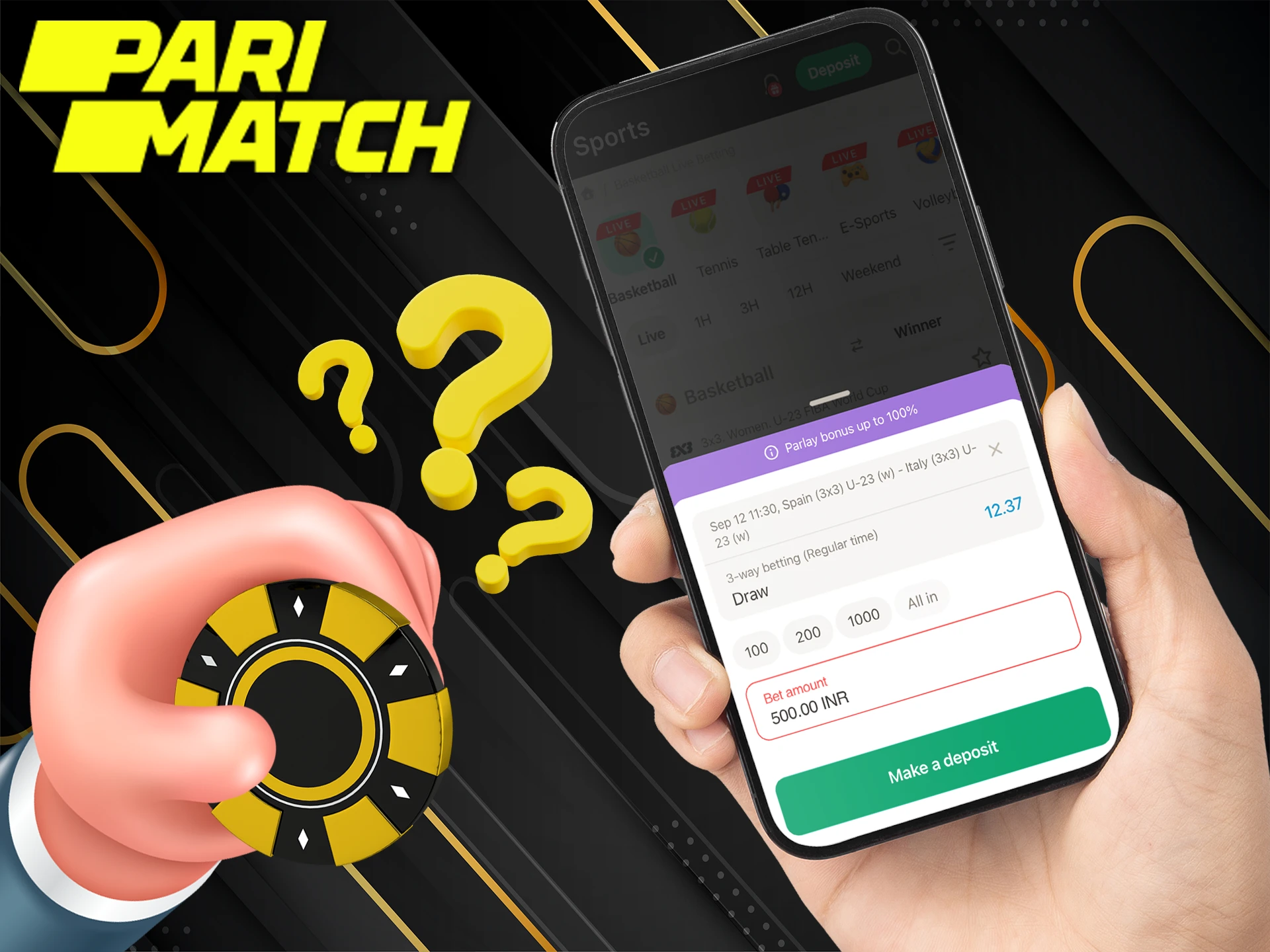 Learn how to place bets on the Pari Bet app.