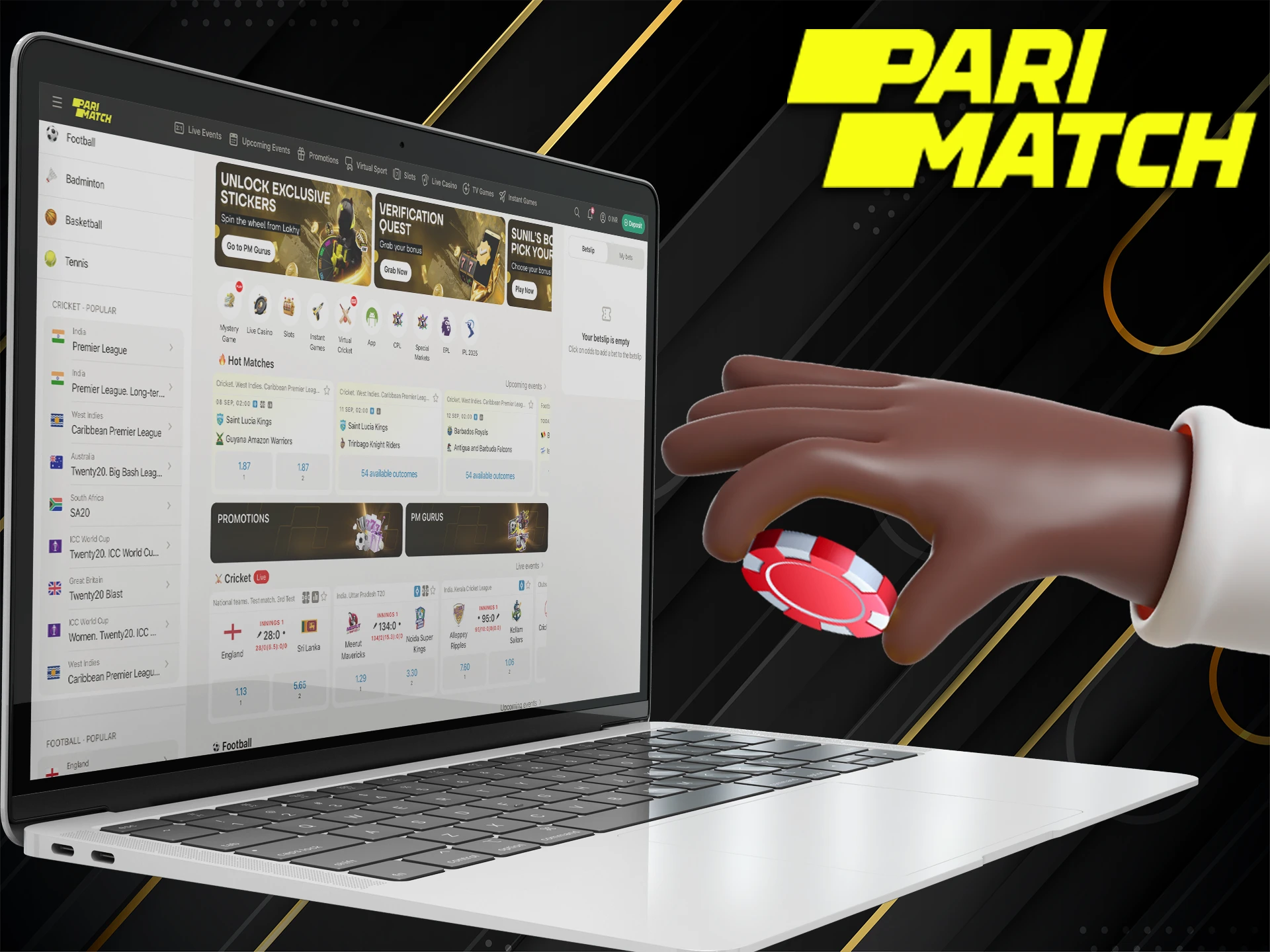 Check out how to place the right bets at Pari Bet.