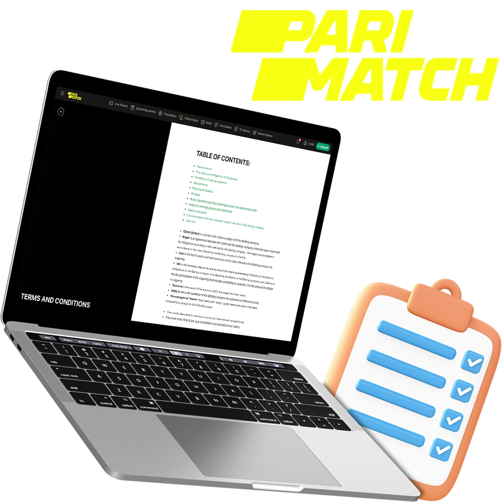 Learn the terms and conditions of Pari Bet.