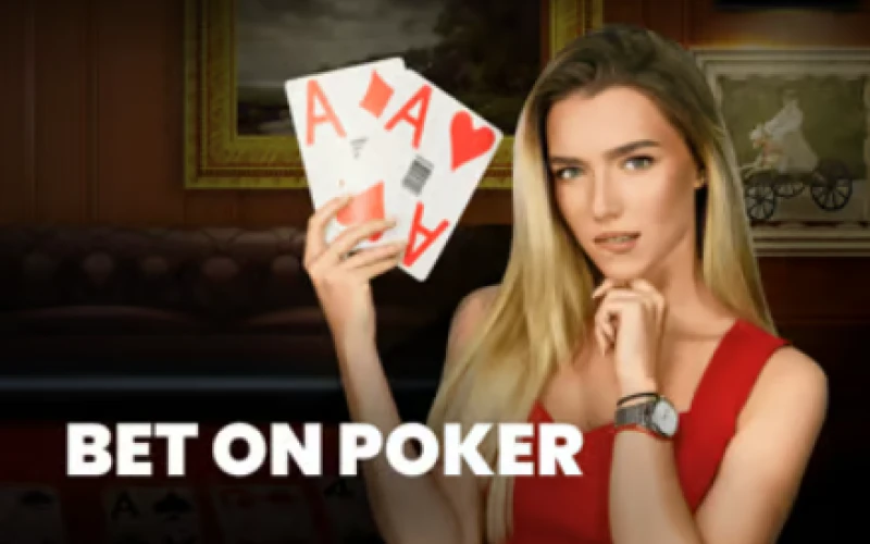Bet on Poker is available in the Parimatch TV Games section.