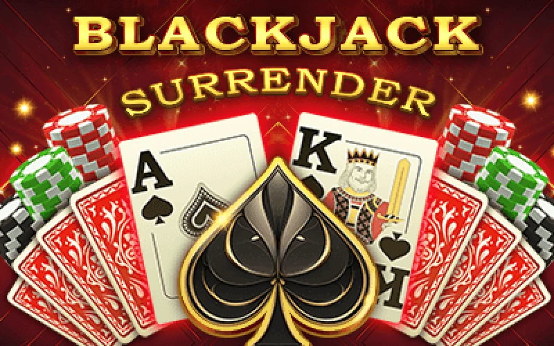 Parimatch provides Blackjack Surrender in the card games section.