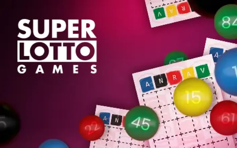 The Parimatch Lotteries section provides Superlotto.