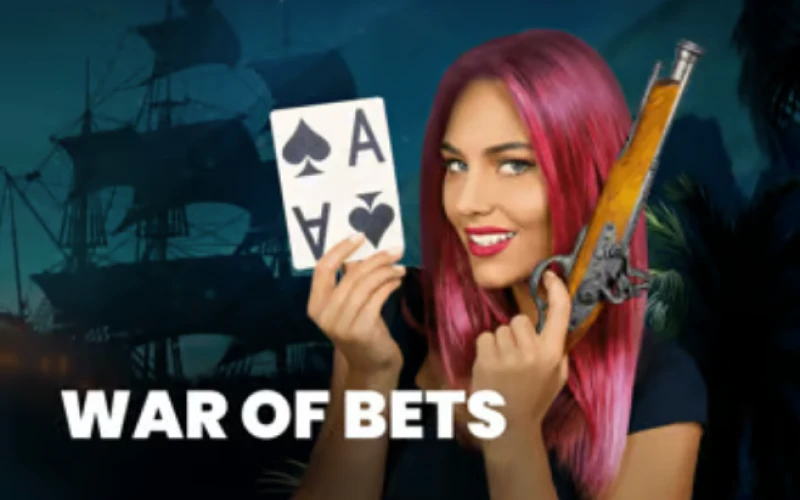 Play the War of Bets game at Parimatch.