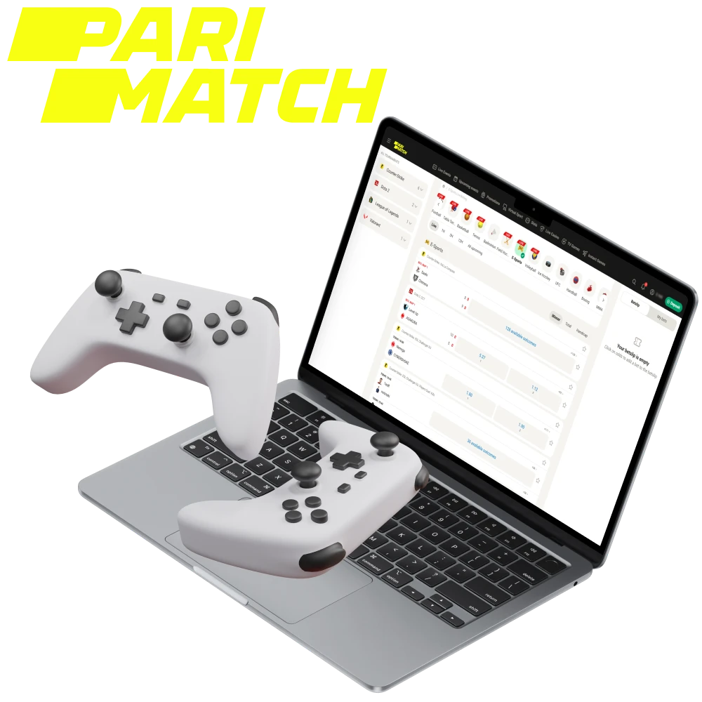 Bet on esports with Parimatch platform in India.