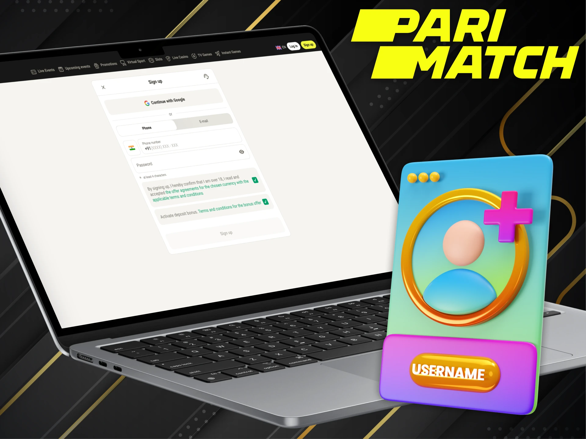 You can quickly start enjoying placing bets on eSports on Parimatch.