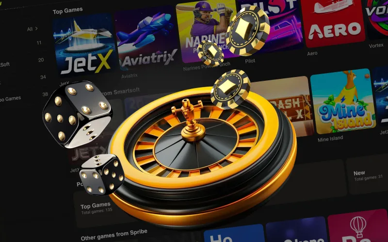 Parimatch offers top casino games.
