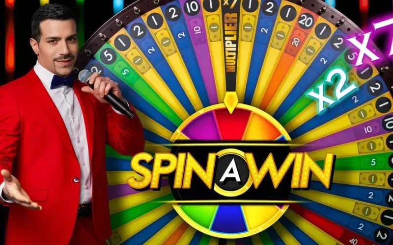 Parimatch Spin a Win Wild Live spins with wild rewards.