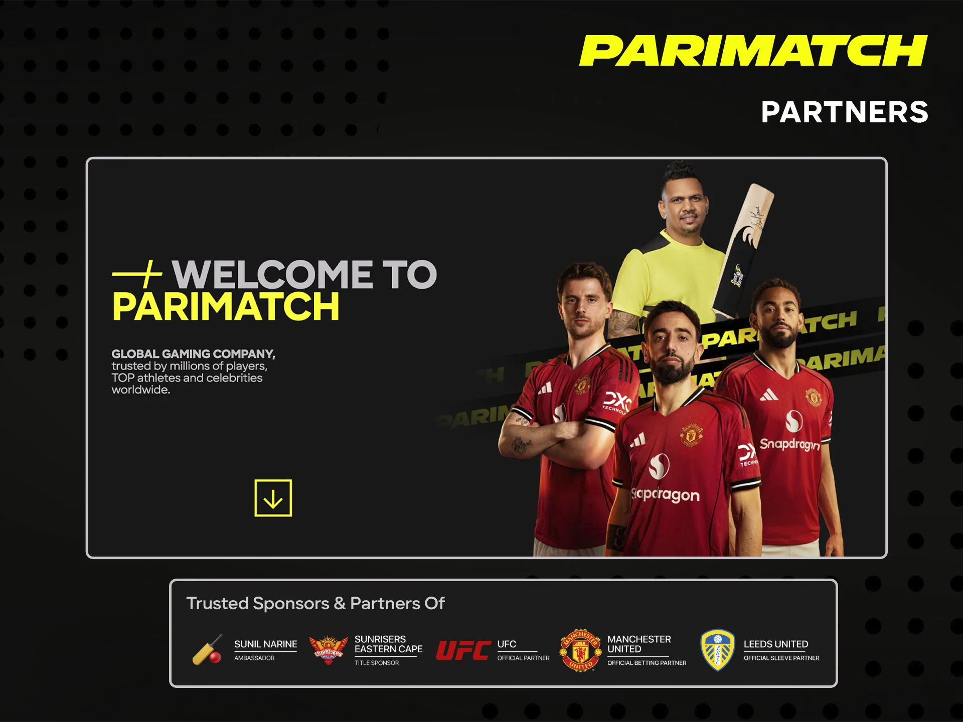 Become part of the Parimatch affiliate program.