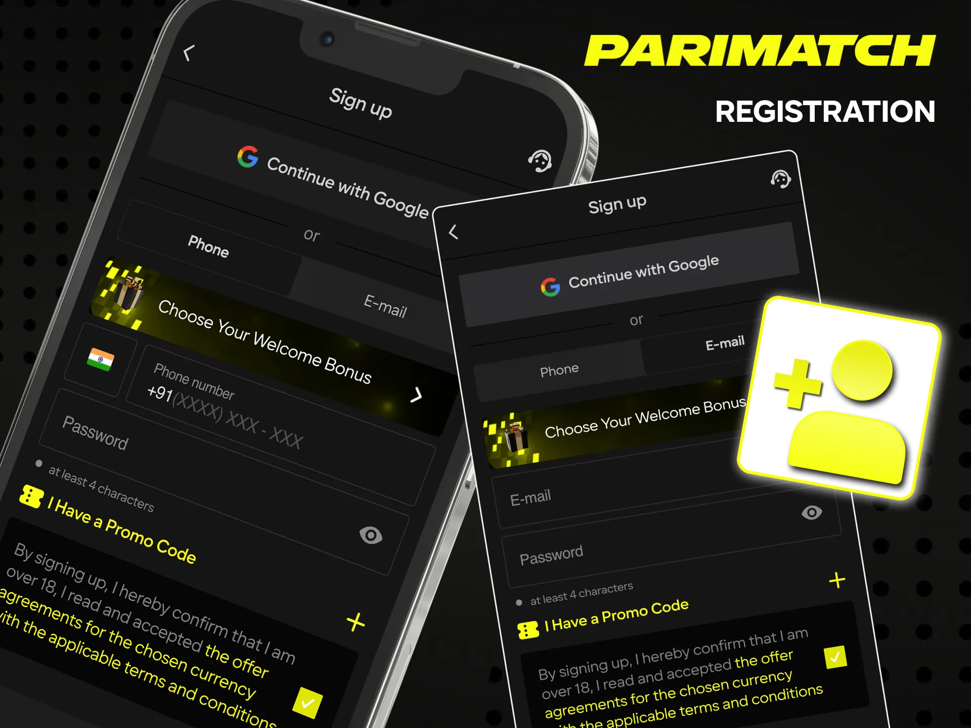 Register at Parimatch and start playing.