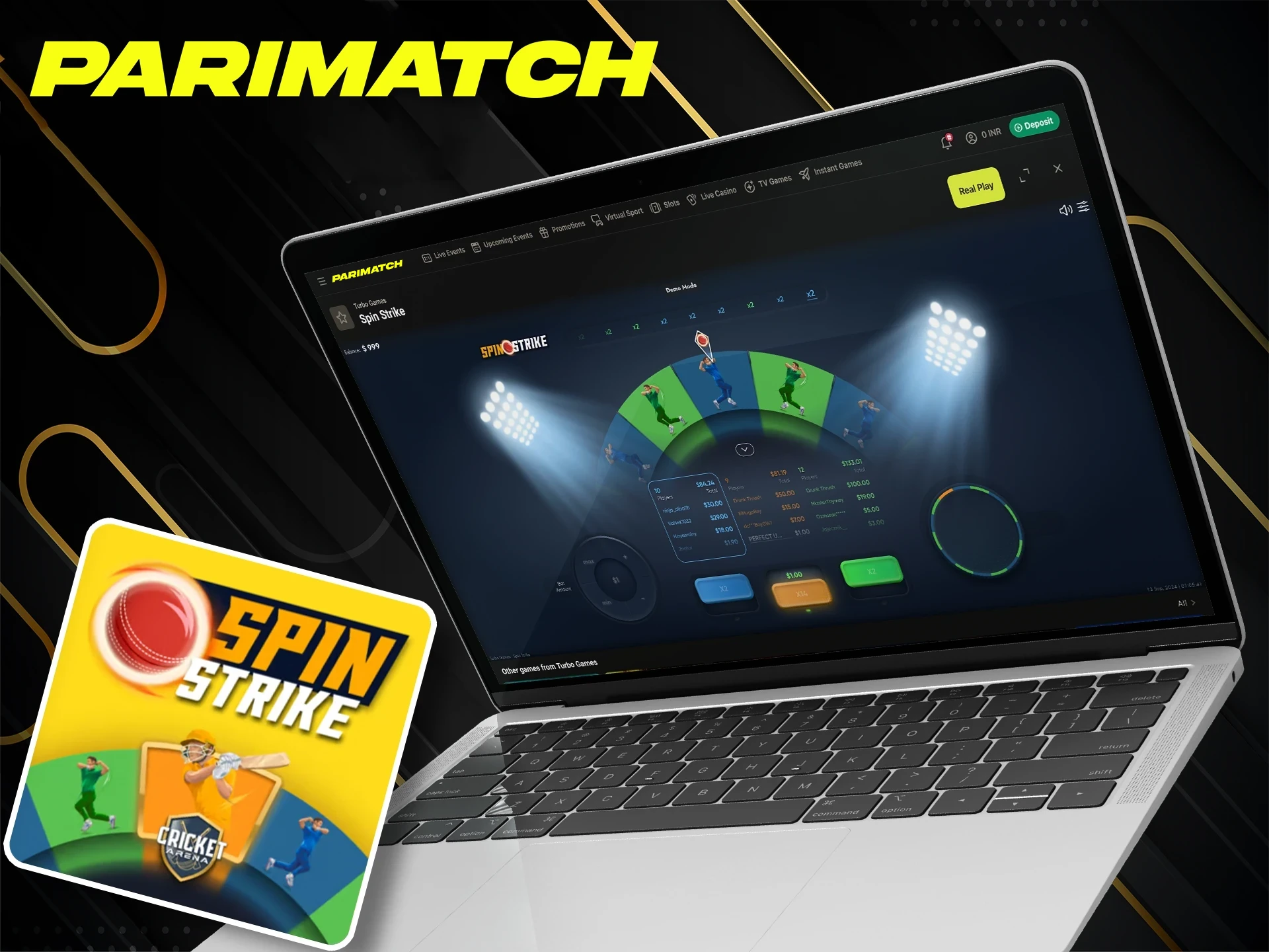 Get to know the Spin Strike game at Parimatch.