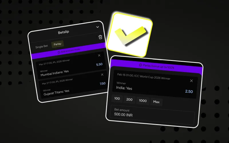 Start betting on Parimatch with live odds.