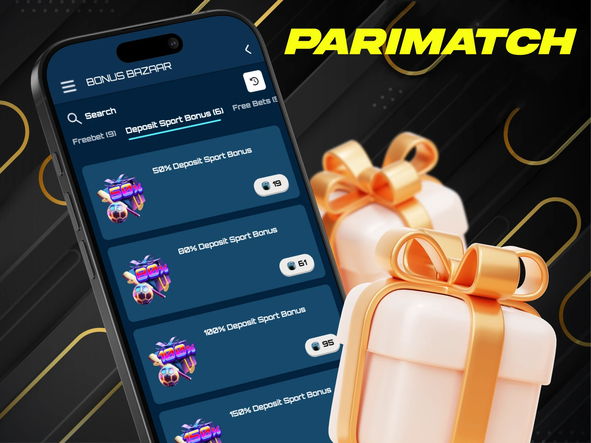 Catch your benefits of the Parimatch Loyalty Program.