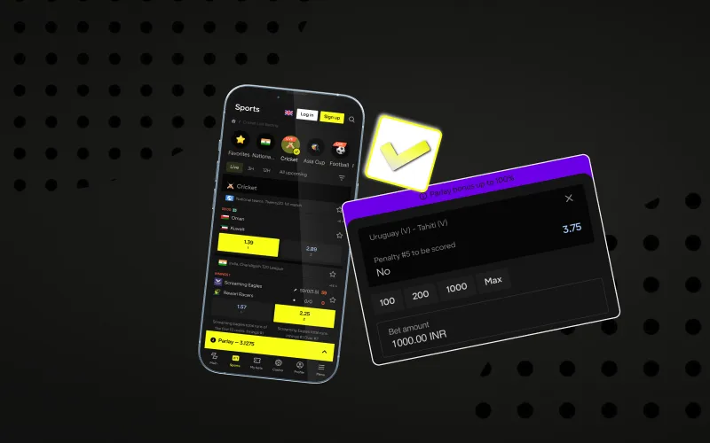 Live and pre-match betting on Parimatch.