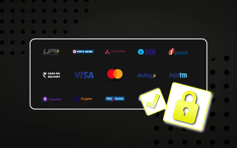 Safe transactions using top Indian wallets at Parimatch.