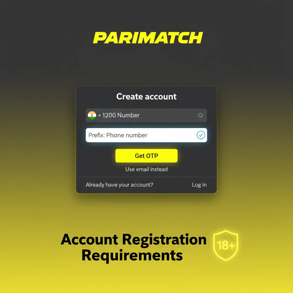 Account registration rules: 18+, one account, own email/phone, verify ID and address, own-name payments; check state laws.