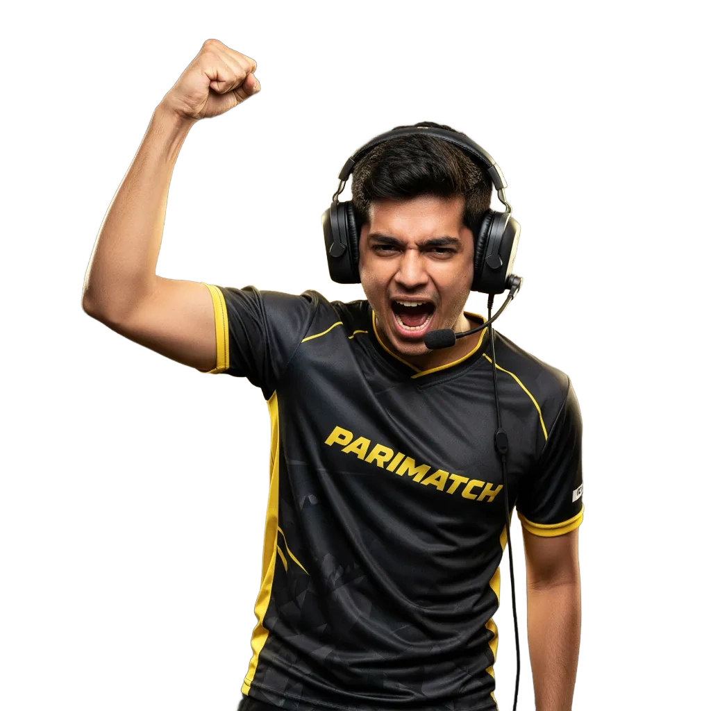 Parimatch esports betting in India promo: mobile app, live markets, 100% bonus up to INR 30,000.