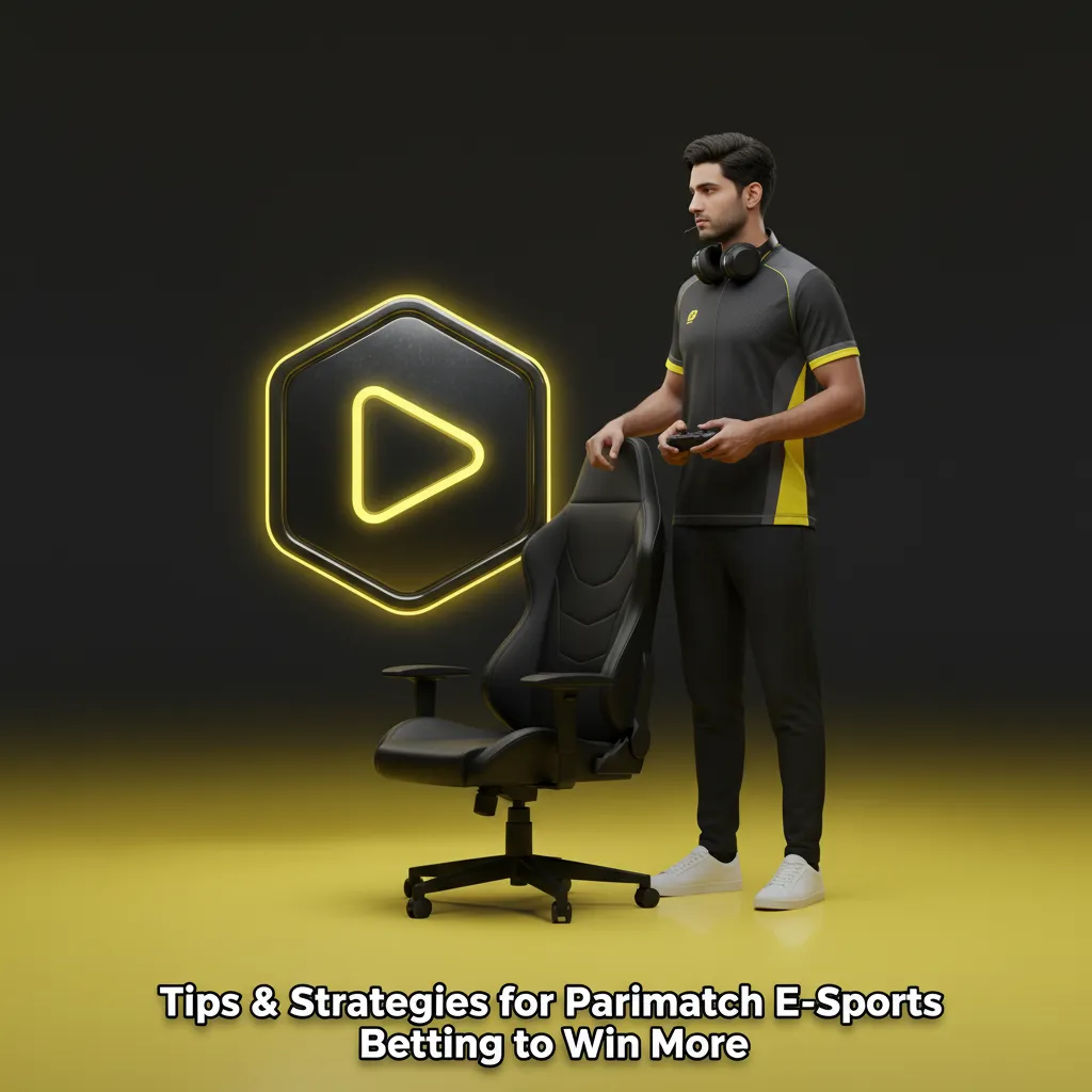 Infographic: Parimatch esports betting tips—bankroll 1–3%, research, compare odds, track news, focus, avoid chasing losses.
