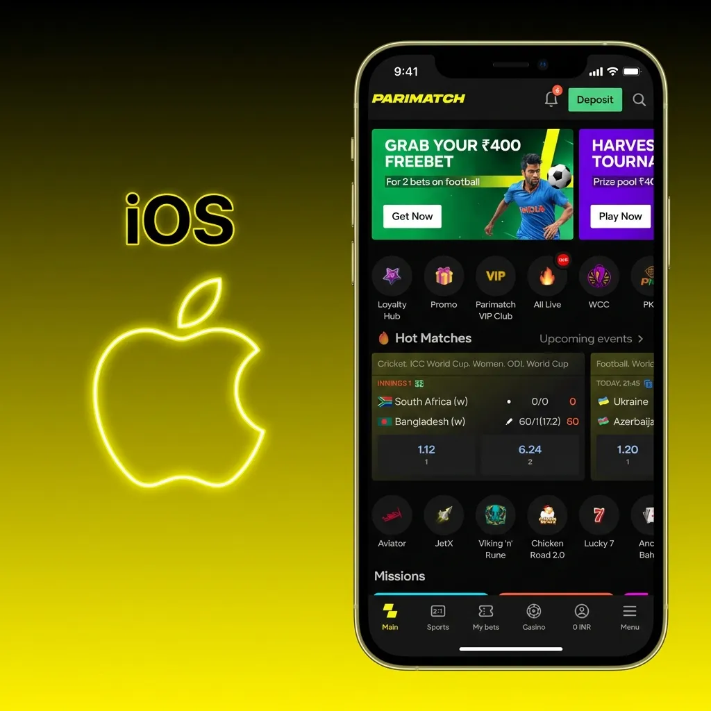 iOS app download and installation guide showing steps from website access to device management setup