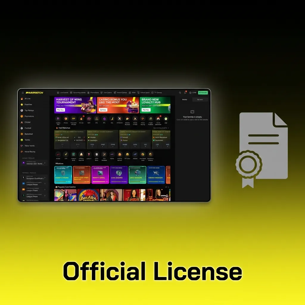 Parimatch Tier 2 official Curaçao eGaming license certificate #8048/JAZ from 2018 showing regulatory compliance