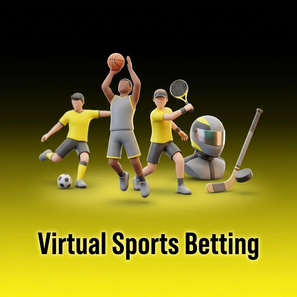 Computer-generated virtual sports betting including football, horse racing, greyhounds, and cricket with 24/7 action
